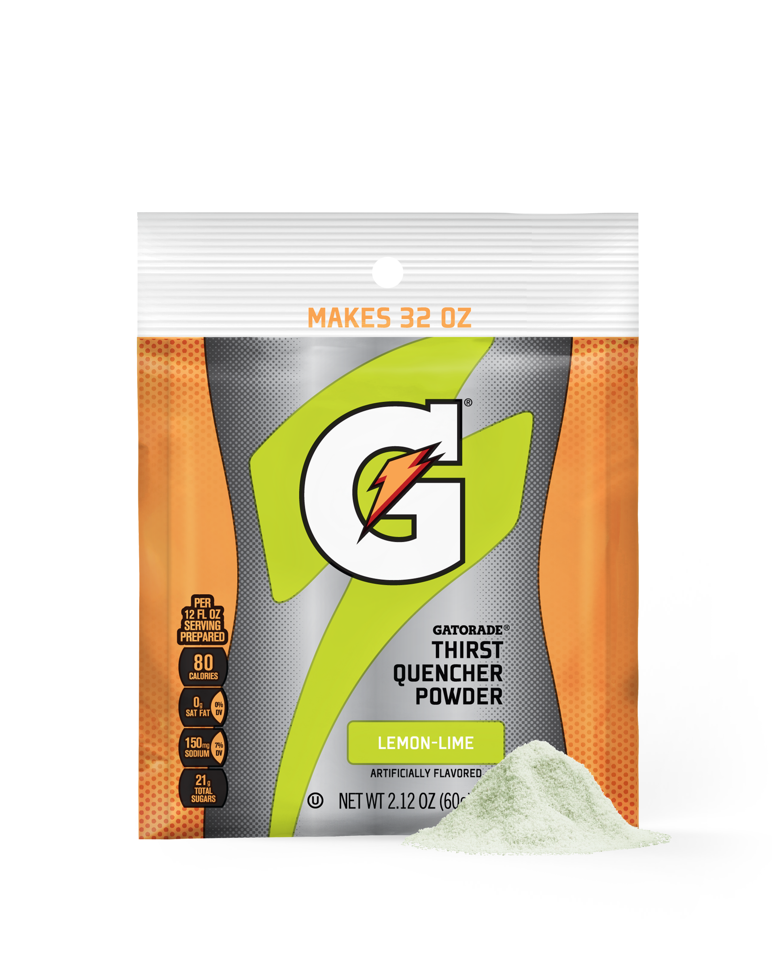Gatorade Thirst Quencher Lemon Lime Powder (32 oz)